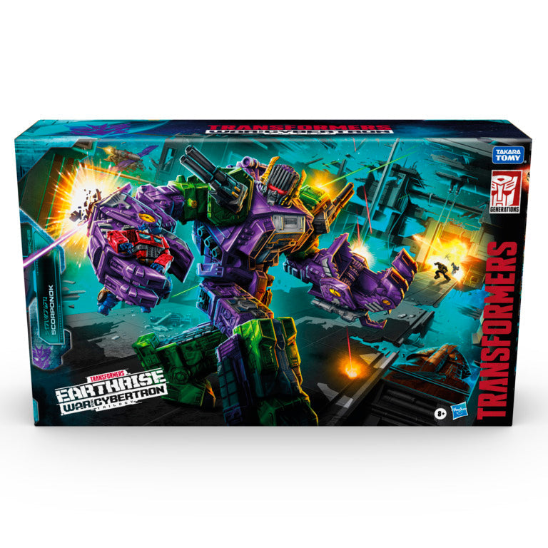 Transformers War for Cybertron Earthrise Titan Class Scorponok