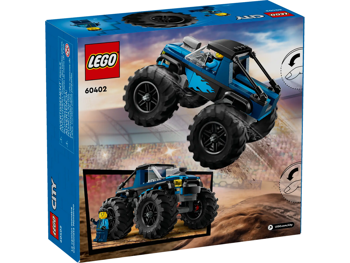 LEGO City 60402 Blue Monster Truck
