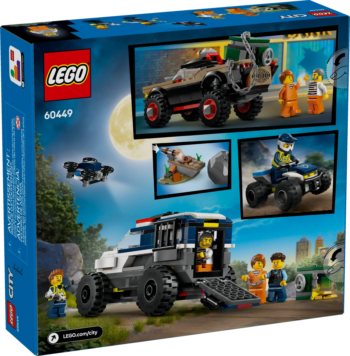 LEGO City 60449 Off-Road Police Car Chase