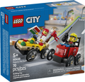 LEGO City 60458 Pizza Vs. Fire Truck