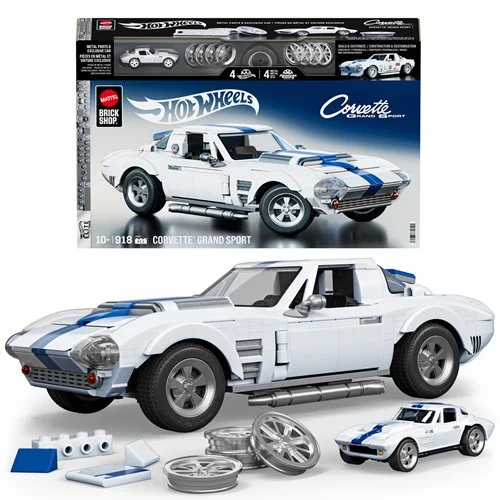 HWJGR31 Hot Wheels Brick Shop Corvette Grand Sport