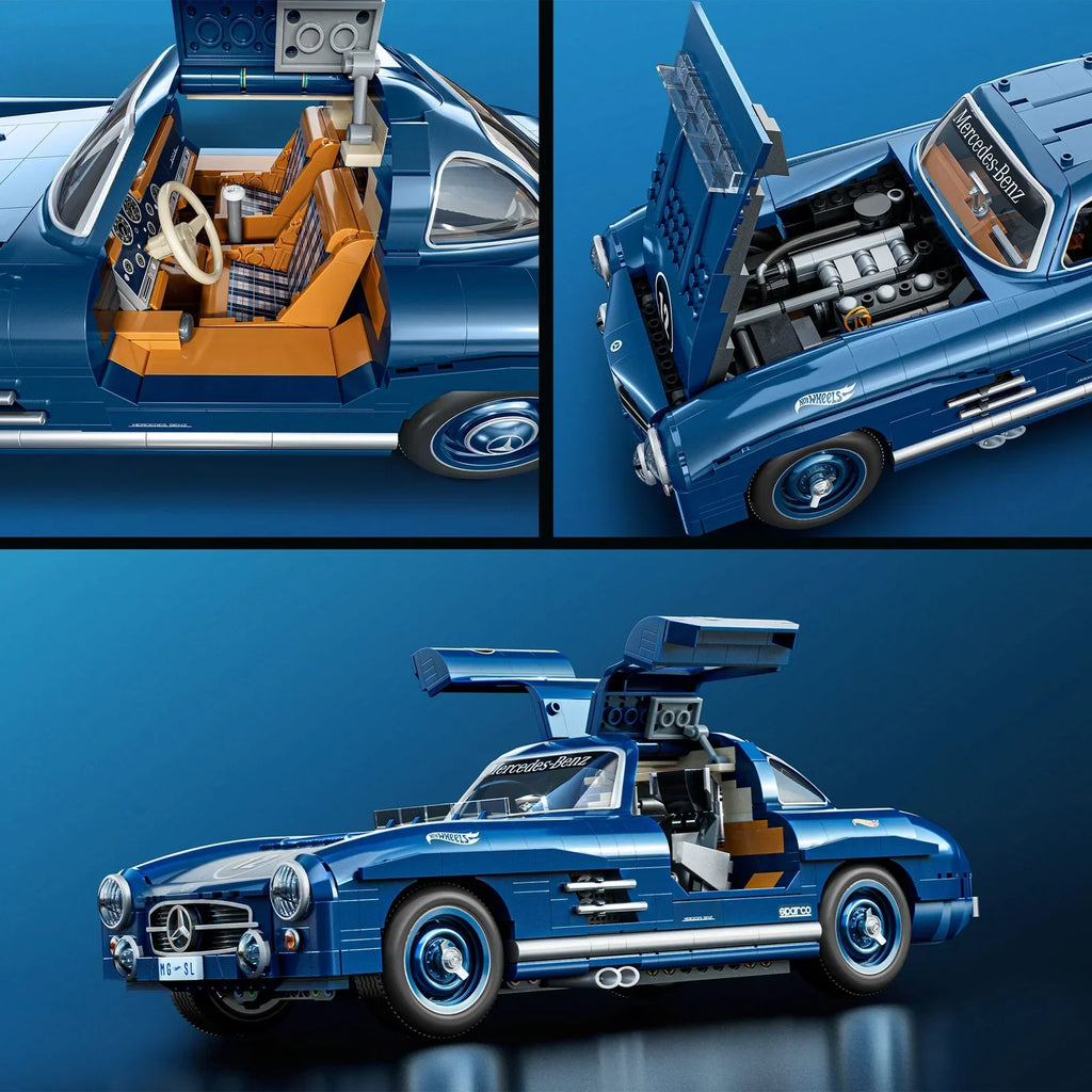 HWHWW25 Mattel Brick Shop Hot Wheels Mercedes Benz 300 SL